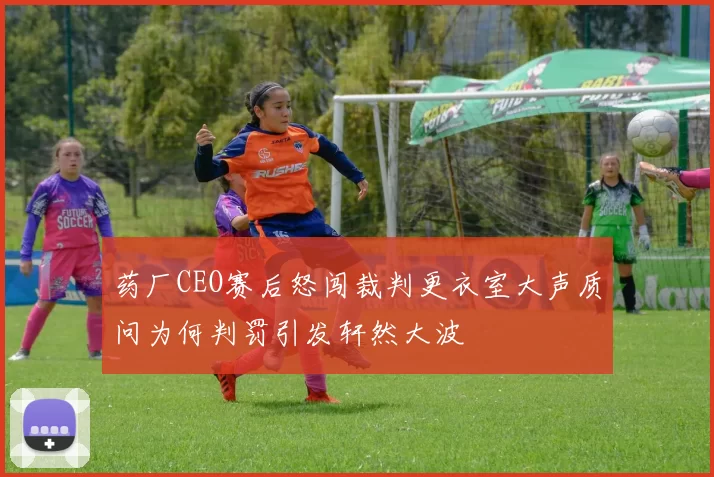 药厂CEO赛后怒闯裁判更衣室大声质问为何判罚引发轩然大波